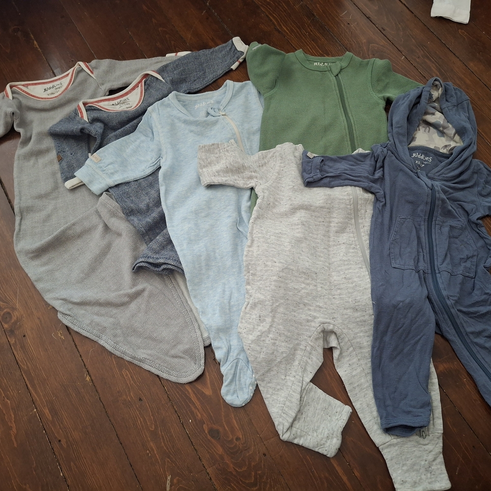 Baby Sleepers and Rompers Set